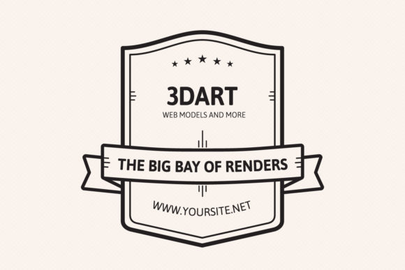 3D Art and Renders Badge