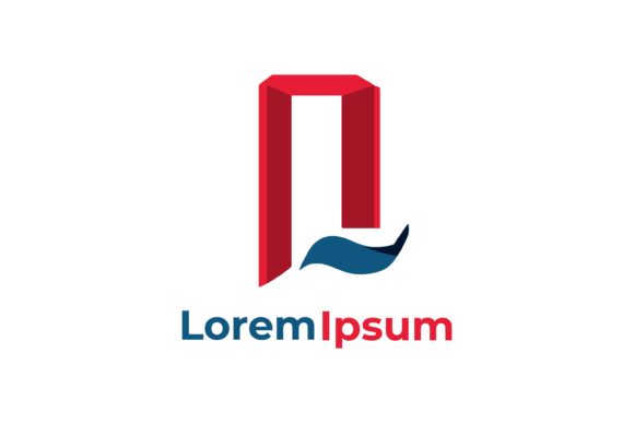 Business Logo Concept 3D Building Tape