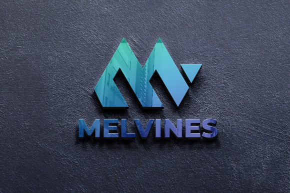 Evaluating the 3D Blue Mockup Logo in Wall for Professional Brand Presentation