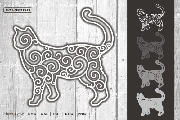 Mastering Precision with Cat 3 Vector SVG 3D Layered Digital Assets