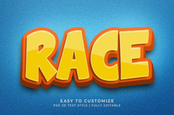 Race 3D Text Effect Mockup: A Comprehensive Evaluation