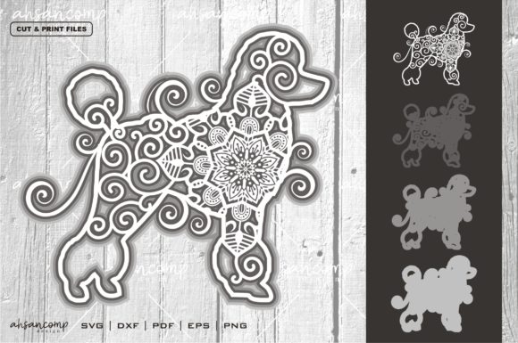 Strategic Integration of Dog Mandala Vector 5 SVG 3D Layered for High-Impact Design Projects
