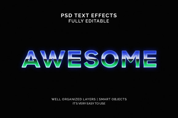 Text Effect - Awesome 3d Text Effect