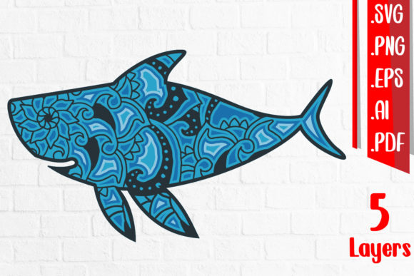 Unleashing Depth: The Creative Power of 3D Shark Layered Cut Files